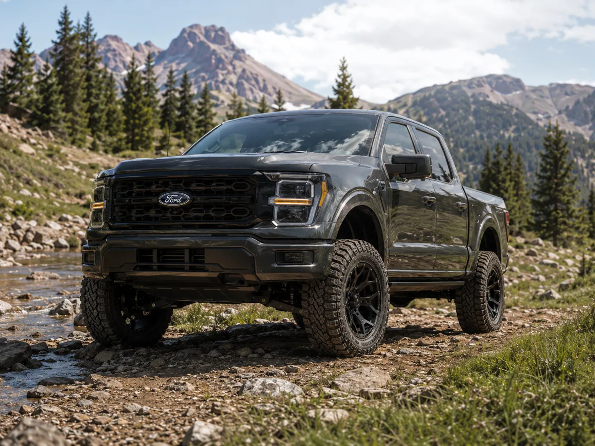 Suspension upgrade for Thornton CO truck